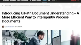 UiPath Document Understanding screenshot