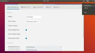 Ulauncher screenshot