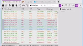 ULogViewer screenshot