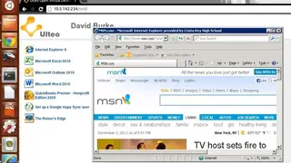 Ulteo screenshot