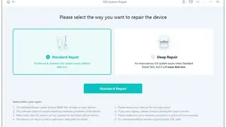 UltFone iOS System Repair screenshot