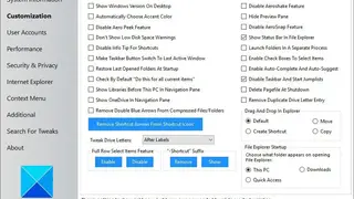 Ultimate Windows Tweaker screenshot