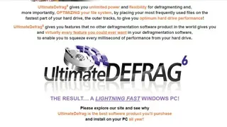 UltimateDefrag screenshot