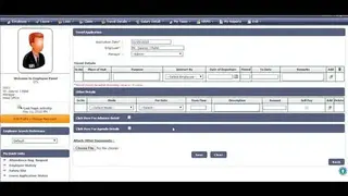 Ultimatix HRMS screenshot