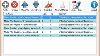 Ultra PDF Merger screenshot