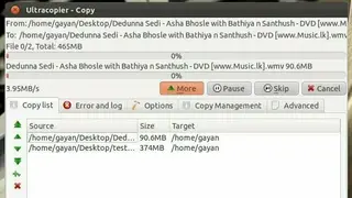 UltraCopier screenshot