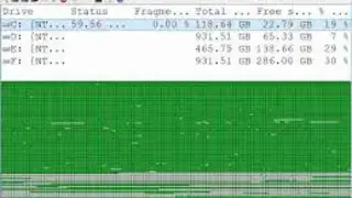 UltraDefrag screenshot