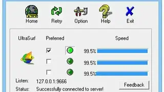UltraSurf screenshot