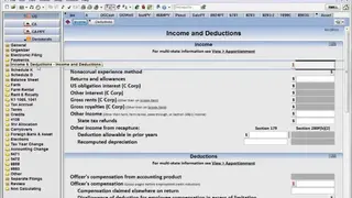UltraTax CS screenshot