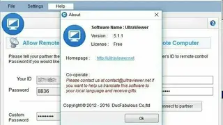 UltraViewer screenshot