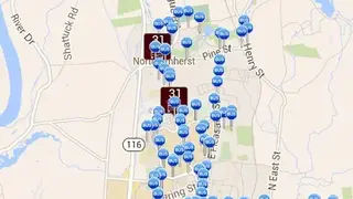 UMass BusTrack screenshot