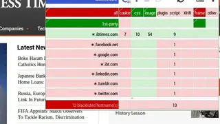 uMatrix screenshot