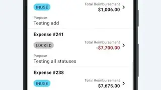 Unanet screenshot