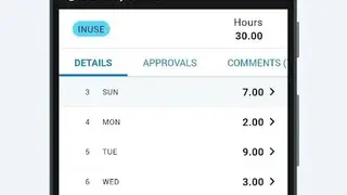 Unanet screenshot