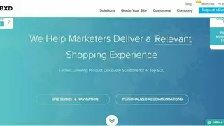 Unbxd Commerce Search screenshot