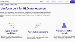 Uncountable Web Platform screenshot