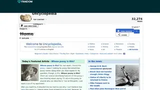 Uncyclopedia screenshot