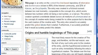 Uncyclopedia screenshot