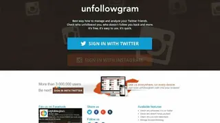 Unfollowgram screenshot