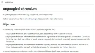 Ungoogled Chromium screenshot