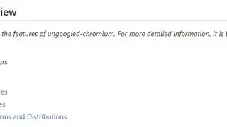 Ungoogled Chromium screenshot