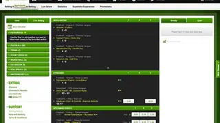 Unibet screenshot