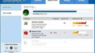 Uniblue Powersuite screenshot