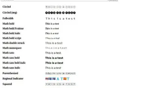 Unicode Toys screenshot
