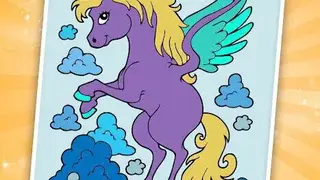 Unicorn coloring book for kids screenshot
