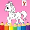 Unicorn coloring book for kids
