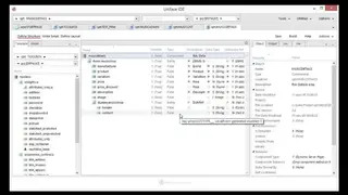 Uniface screenshot