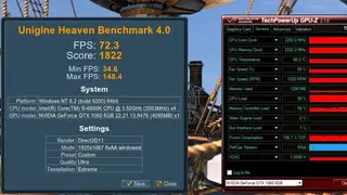 UNIGINE Benchmarks screenshot