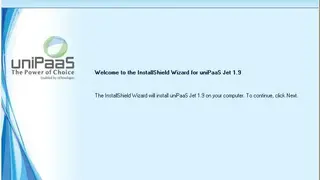 uniPaas Jet screenshot