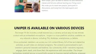 Uniper Care Technologies screenshot