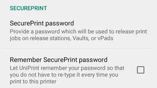 Uniprint InfinityCloud Print Management screenshot