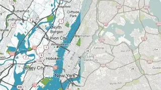 United themes Colored Google Maps screenshot
