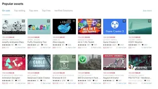 Unity Asset Store screenshot