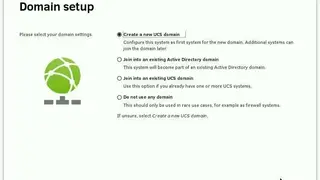 Univention Corporate Server screenshot
