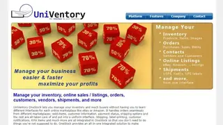 UniVentory screenshot