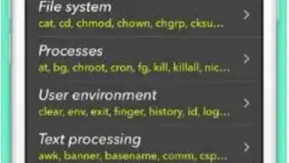 Unix Commands: Reference Book screenshot