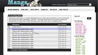 Unixmanga screenshot