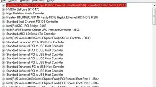 Unknown Device Identifier screenshot