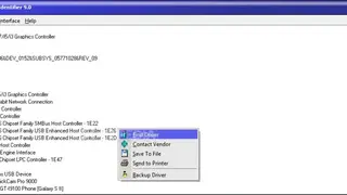 Unknown Device Identifier screenshot