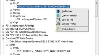 Unknown Device Identifier screenshot