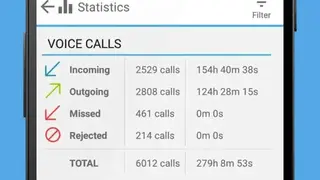 Unlimited Call Log screenshot