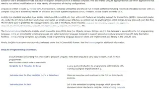 UnQLite screenshot