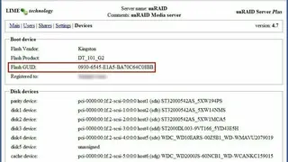 UnRAID screenshot