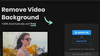 Unscreen screenshot