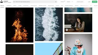 Unsplash screenshot