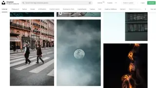 Unsplash screenshot